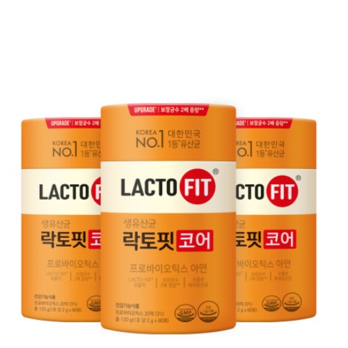 LACTO-FIT Probiotics Core 60 Sticks*3EA 