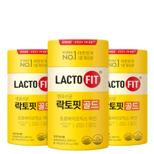 LACTO-FIT Probiotics Gold 50 Sticks*3EA