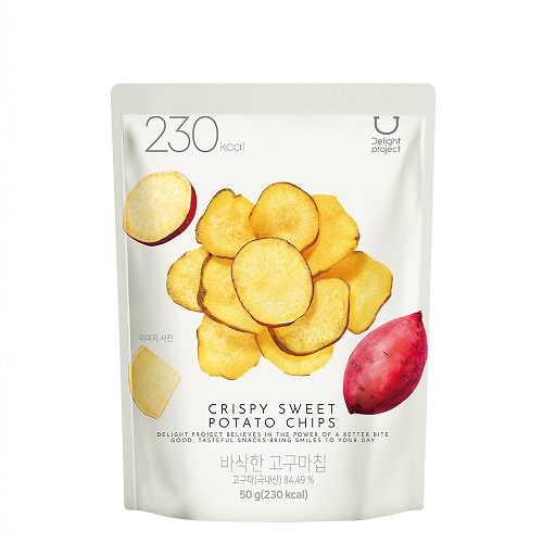 Delight Project Crispy Sweet Potato Chips 50g