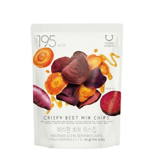 Delight Project Crispy Beet Mix Chips 38g