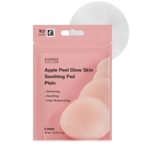 [DAISO] SungBoon Editor Apple Peel Glow Skin Soothing Pad Plain 8pads