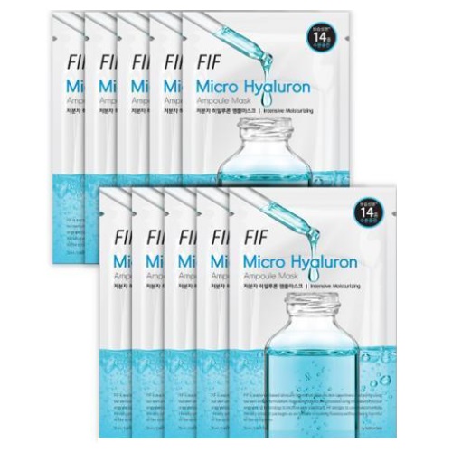 Faith in Face FIF Micro Hyaluron Ampoule Mask 25mlx10ea