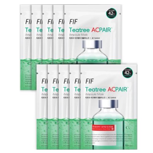 Faith in Face FIF Teatree ACpair Ampoule Mask 25mlx10ea