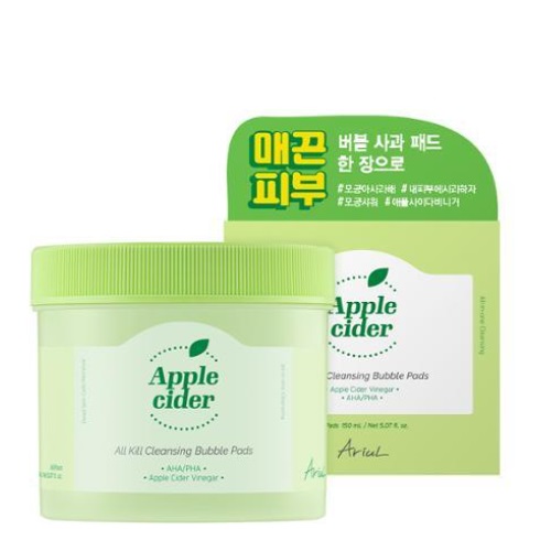 Ariul Apple Cider All Kill Cleansing Bubble Pads 60ea