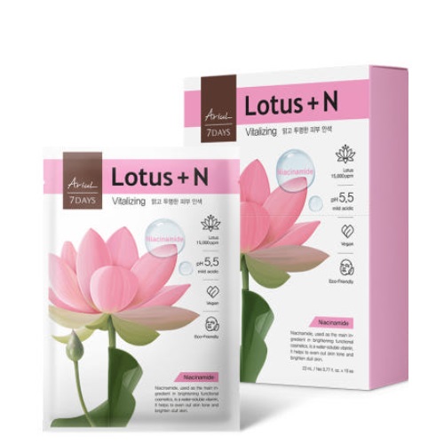 Ariul 7 Days Mask Sheet Lotus N_10 sheets