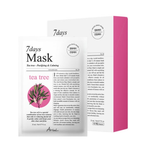 Ariul 7 Days Mask Sheet Tea Tree+M_10 sheets