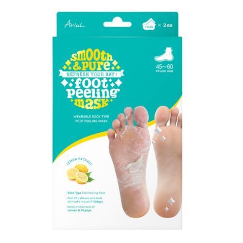 Ariul Smooth & Pure Foot Peeling Mask Sheet 2P Set