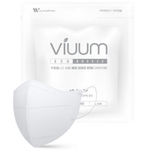 viuum Eco Breeze KF94 Mask 50pcs+50pcs [White]