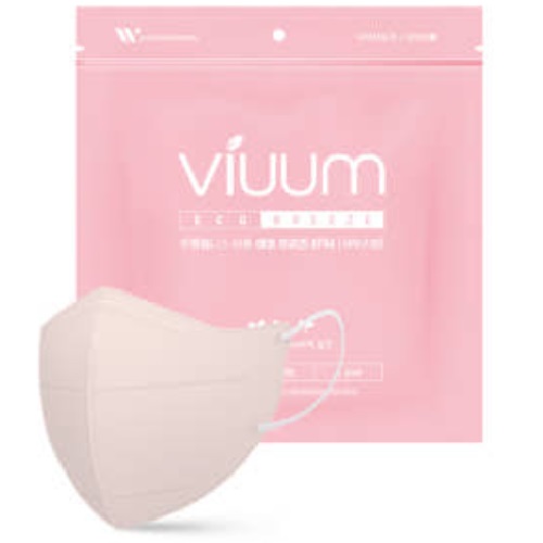 viuum Eco Breeze KF94 Mask 50pcs+50pcs [PINK]