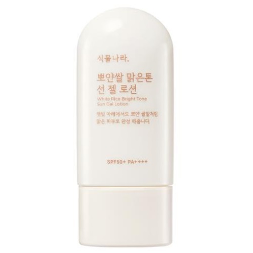 Shingmulnara White Rice Bright Tone Sun Gel Lotion 60mL