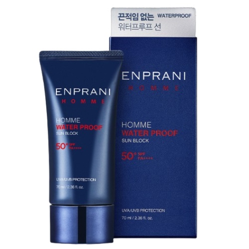 ENPRANI Homme Water Proof Sun Block SPF50+PA++++70ml