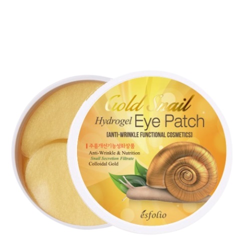 ESFOLIO Gold Snail Hydrogel Eye Patch 90g/60p