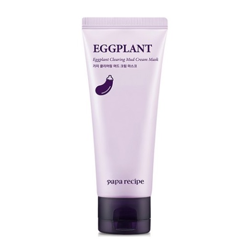 papa recipe Eggplant Clearing Mud Cream Mask 100ml