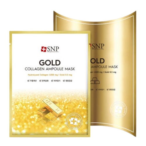 SNP Gold Collagen Ampoule Mask 25mlx10sheets