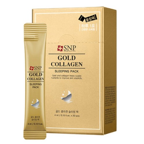 SNP Gold Collagen Sleeping Pack 4mlx20ea