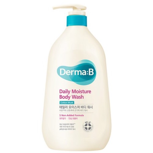 Derma:B Daily Moisture Body Wash 880ML (Cotton Musk)