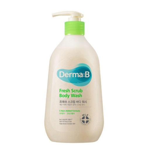 Derma:B Fresh Scrub Body Wash 420ml