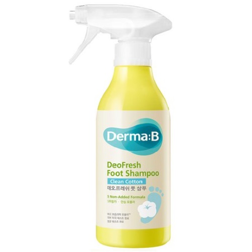 Derma:B DeoFresh Foot Shampoo #Clean Cotton 400mL