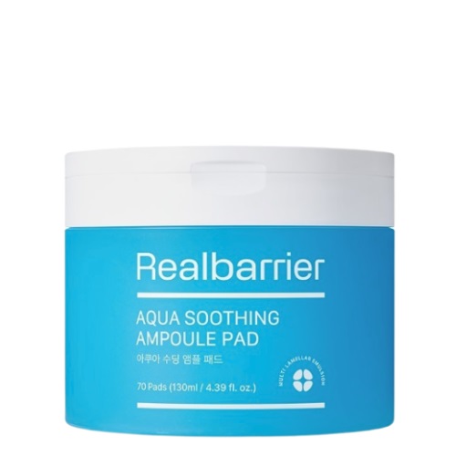 Real Barrier Aqua Soothing Ampoule Pad 130ml (70pads)