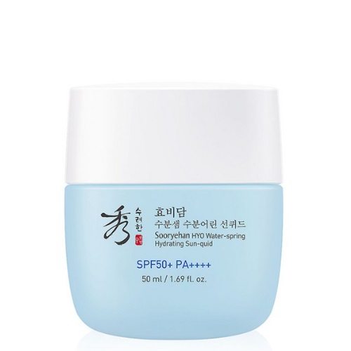 Sooryehan HYO Water-Spring Hydrating Sun -quid SPF50+/PA++++50ml