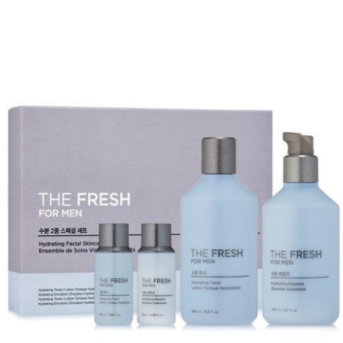 THE FACE SHOP The Fresh For Men Hydrating Facial Skincare Set