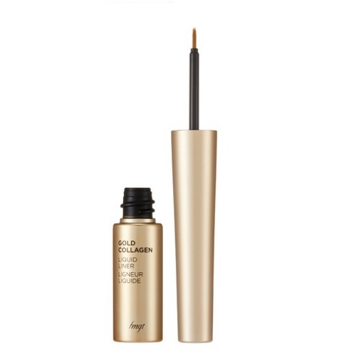 THE FACE SHOP Gold Collagen Liquid Liner 5.5g #01 Black