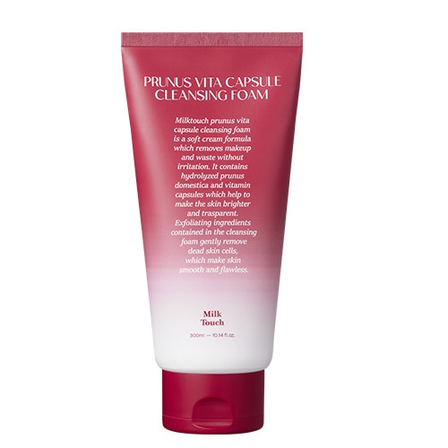 MilkTouch Prunus Vita Capsule Cleansing Foam 150ml