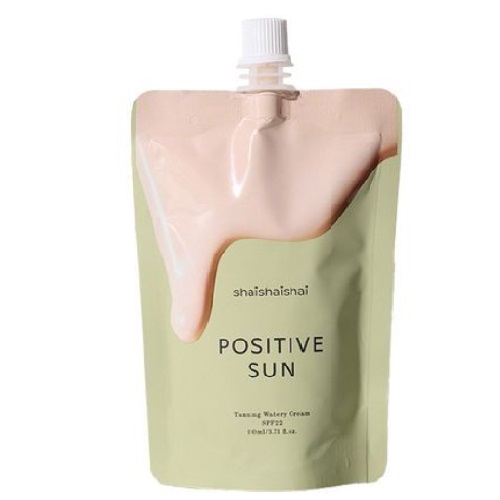 shaishaishai POSITIVE SUN Tanning Watery Cream SPF22 110mL