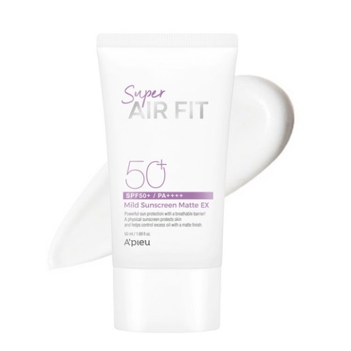 A'pieu Super Air Fit Mild Sunscreen Matte EX SPF50+PA++++50ml