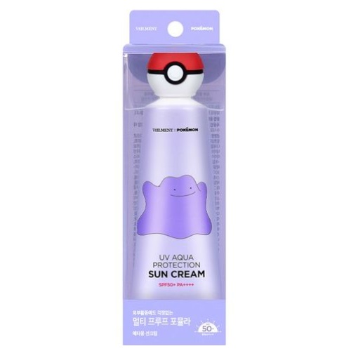 VEILMENT Pokemon UV Aqua Protection Sun Cream SPF50+PA++++50ml #Metamong