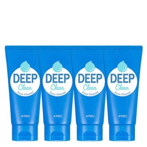 A'pieu Deep Clean Foam cleanser 130ml*4EA