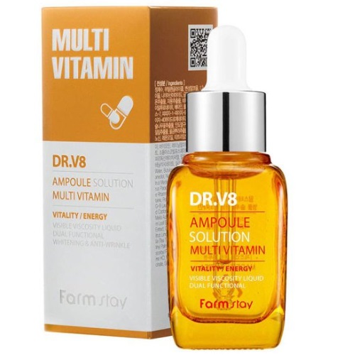 Farmstay Dr.V8 Ampoule Solution Multi Vitamin 30mL