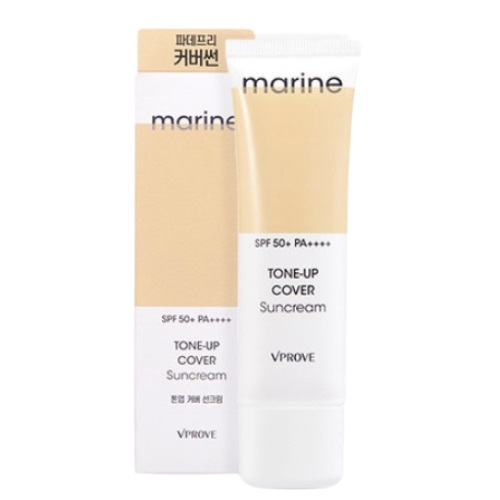 [DAISO] VPROVE marine Tone Up Cover Suncream SPF50+PA++++50mL