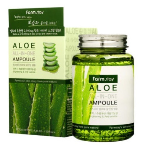 Farmstay Aloe All-In-One Ampoule 250mL