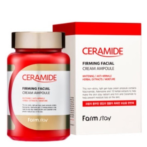 Farmstay Ceramide Firming Facial Cream Ampoule 250ml