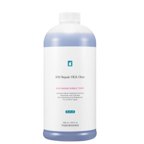 TOSOWOONG SOS Repair CICA Clinic Blue Marine Bubble Toner 1000mL