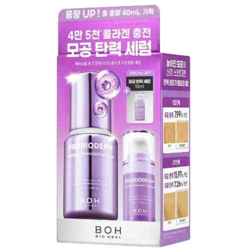 BIOHEAL BOH Probioderm Collagen Remodeling Serum 30ml+ Refill 30mL(+pad 5pads,mask1)