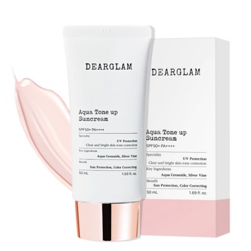 DEARGLAM  Aqua Tone-up Suncream 50mL