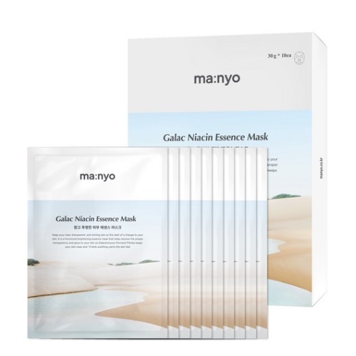 manyo Galac Niacin Essence Mask 30g x10sheets