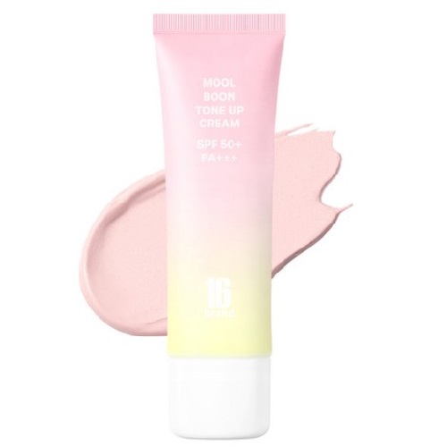 16brand Mool Boon Tone Up Cream SPF50 PA+++50mL [Light Peach]