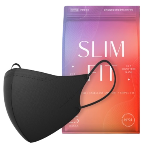 CLA Slim Fit Health Color Beak-Shaped KF94 Mask #Large 25pieces 