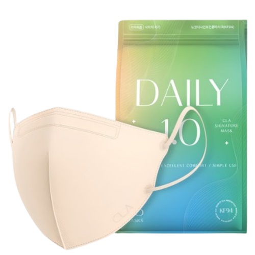 CLA Clarite KF94 Daily Beak-shaped Color Mask #Large 25 pieces