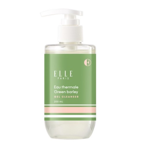 ELLE PARIS Eau thermale Green Barley Cleansing Gel Cleanser 200ml