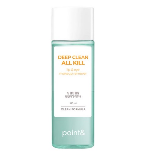 Point& Deep Clean All Kill Lip & Eye makeup Remover 150ml