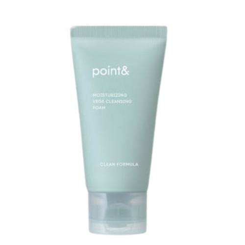 Point& Moisturizing Vege Cleansing Foam 50g