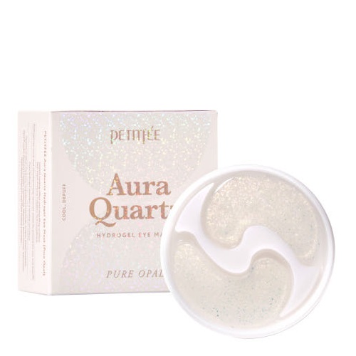 PETITFEE Aura Quartz Hydrogel Eye Mask PURE OPAL 80g (40pieces, 20 pairs)