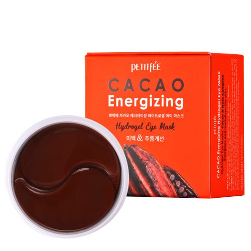 PETITFEE Cacao Energizing Hydrogel Eye Mask 80g (60pieces,30pairs)