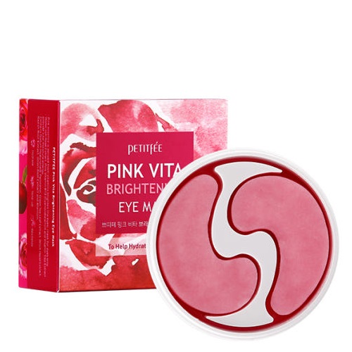 PETITFEE Pink Vita Brightening Eye Mask 70g (60pieces,30pairs)