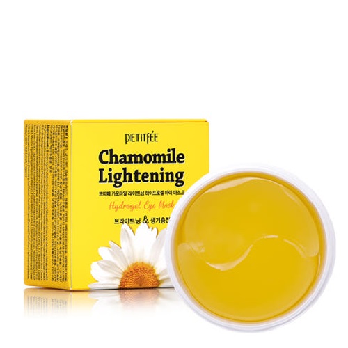 PETITFEE Chamomile Lightening Hydrogel Eye Mask 80g (60pieces,30pairs)