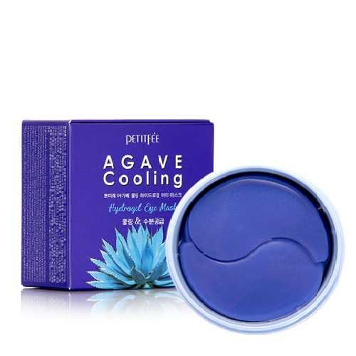 PETITFEE Agave Cooling Hydrogel Eye Mask 80g (60pieces,30pairs)